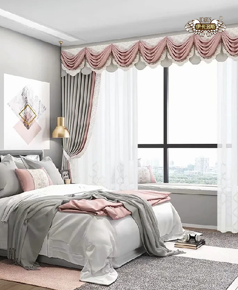 窗簾布現(xiàn)代簡(jiǎn)約北歐加厚遮光窗簾定做